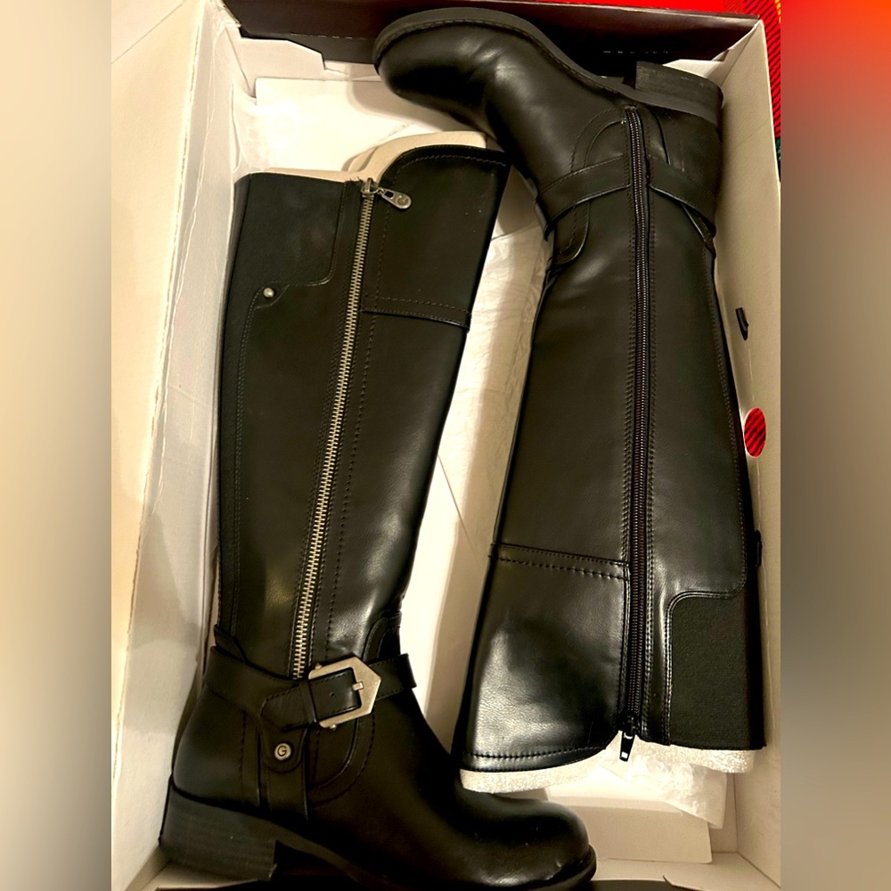 Black G by Guess tall boots size 5.5